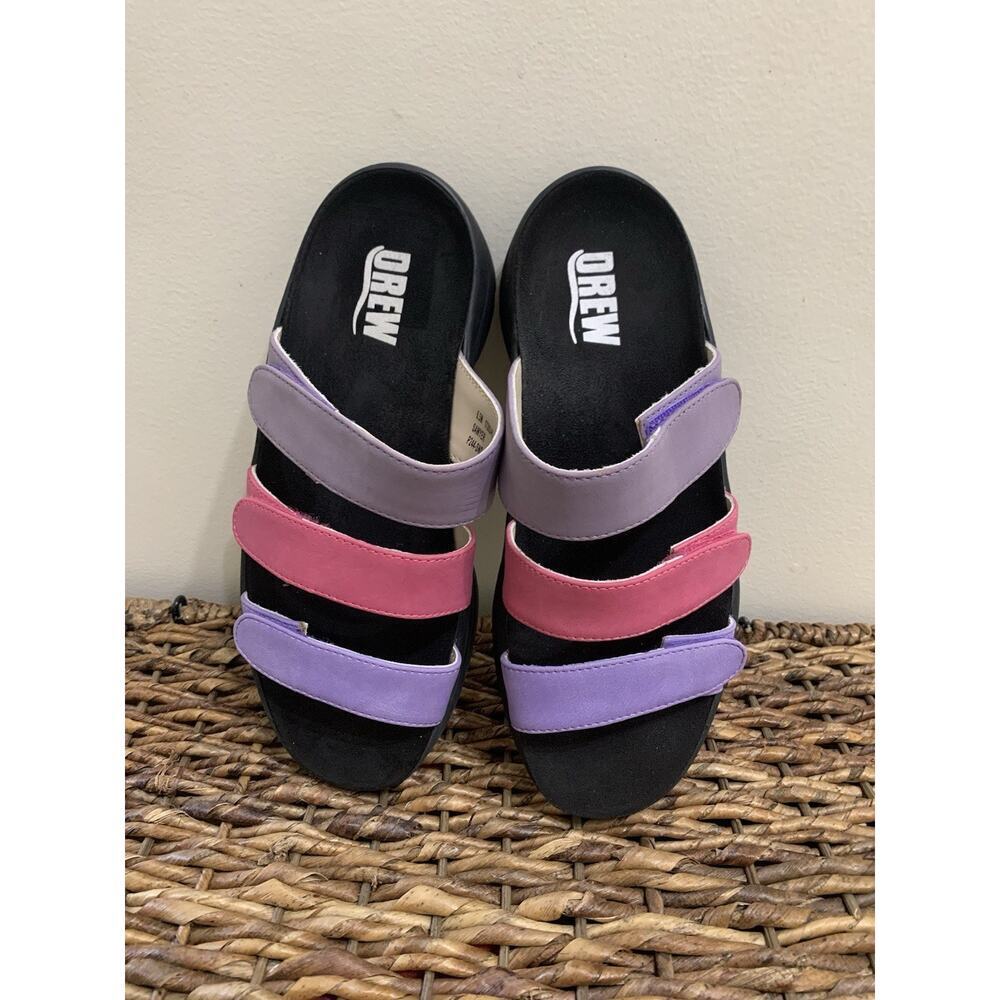Sawyer Sandals Drew 6.5 M Pink Purple Lavender Colorful Princess Retails $160